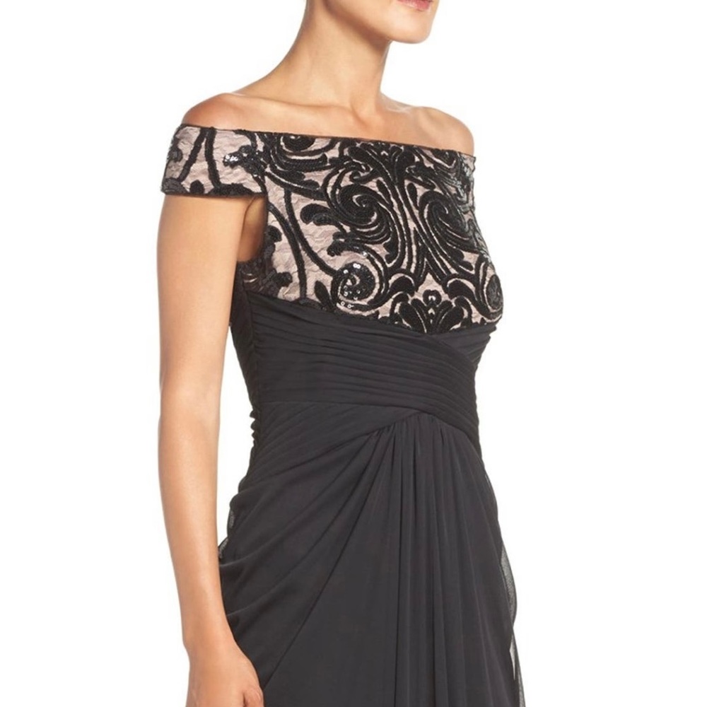 Adrianna Papell Sequined Gown